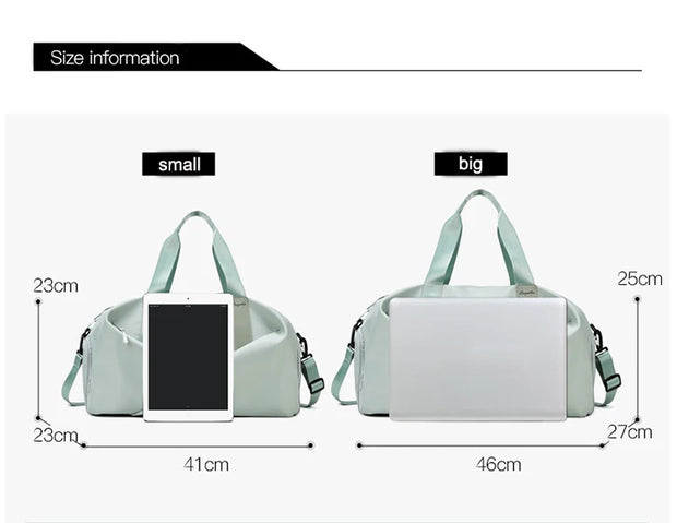 Gym Bag Dry Wet Bag (4 Colours & 3 Sizes) - My Store