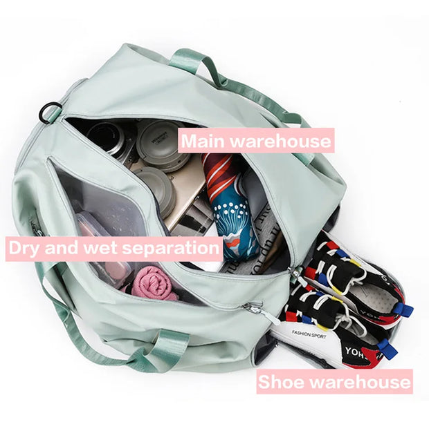 Gym Bag Dry Wet Bag (4 Colours & 3 Sizes) - My Store