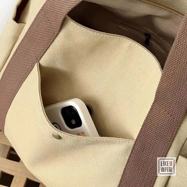 Toto Canvas Shoulder Bag (3 Colours) - My Store