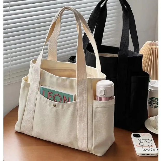 Toto Canvas Shoulder Bag (3 Colours) - My Store