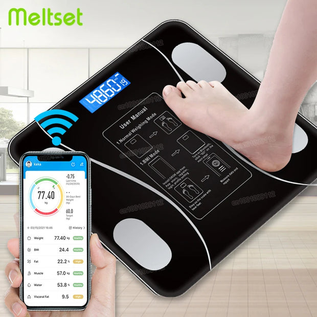 Mimeasure Smart Body Fat Scale + App (3 Colours) - My Store
