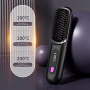 Portable Electric Ceramic Anti Frizz Styling Hair brush - My Store