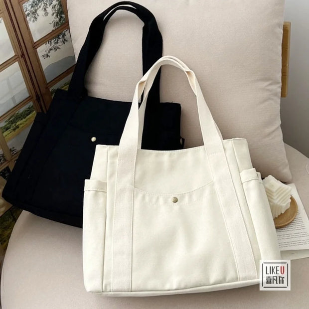 Toto Canvas Shoulder Bag (3 Colours) - My Store