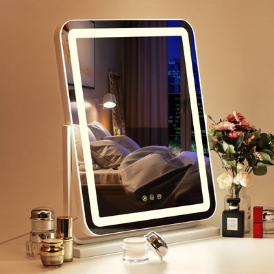 Shany 40 x 50 cm Dimmable LED Mirror - Vivi & Luxe