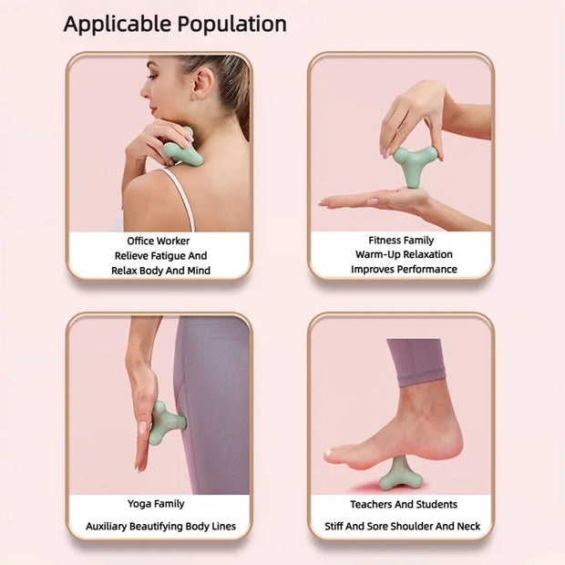 Boba Fascia Four Pointer Plantar Massage Tool - Vivi & Luxe
