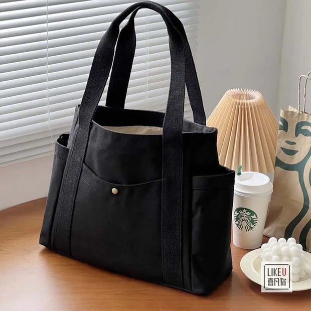 Toto Canvas Shoulder Bag (3 Colours) - My Store